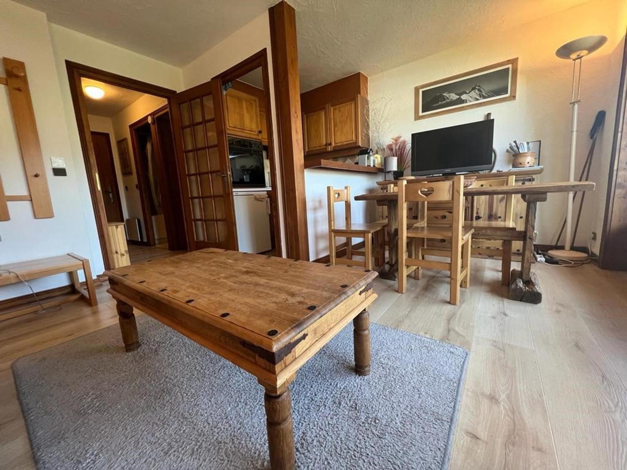 Studio 4 Pers - Balcon - Proximite Pistes Et Golf - Tv - Garage - Animaux Ok - Tennis En Ete - Fr-1-453-82 Megeve Luaran gambar