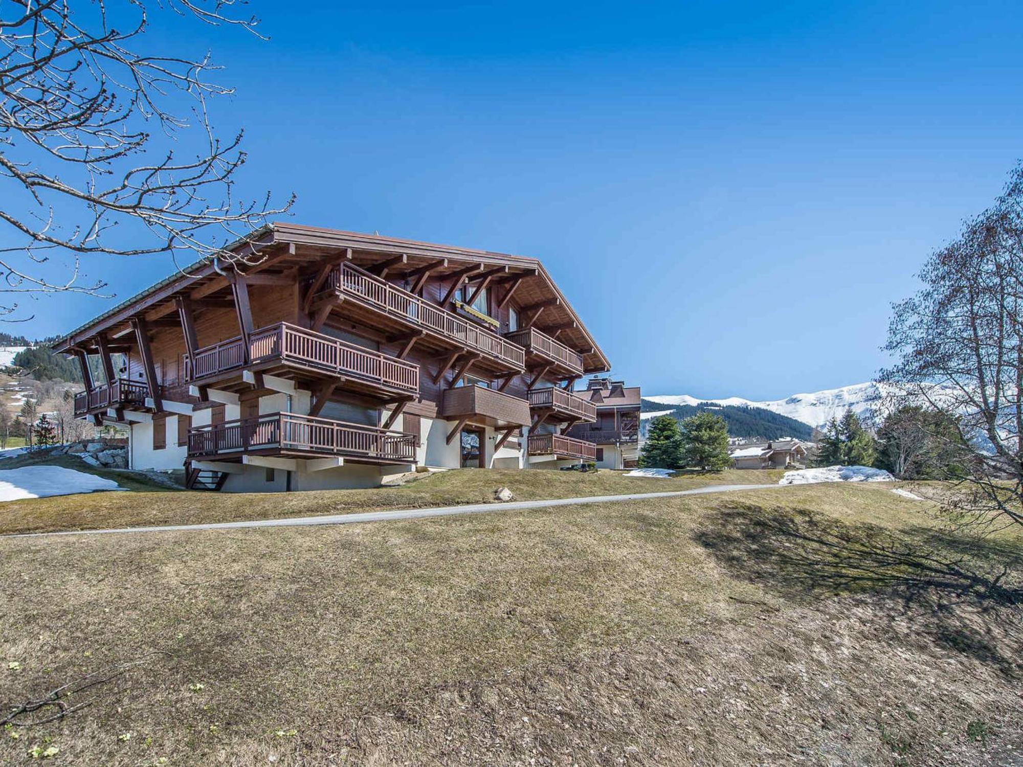 Studio 4 Pers - Balcon - Proximite Pistes Et Golf - Tv - Garage - Animaux Ok - Tennis En Ete - Fr-1-453-82 Megeve Luaran gambar